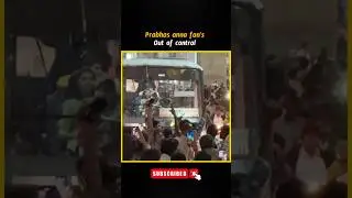 prabhas anna fan's out of control అయిపోయారు 😱😵#prabhas #rajasaab #movie #shorts #viralshort