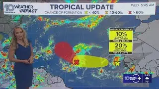 Tracking the Tropics: Tropical Depression Seven forms in the Atlantic