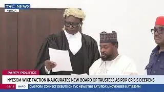 Nyesom Wike Faction inaugurates New Board Of Trustees As PDP Crisis Deepens