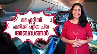 ഫ്ലൈറ്റിൽ എനിക്ക് പറ്റിയ ചില അബദ്ധങ്ങൾ