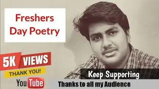 Freshers day Poetry || Hindi Poem || For Seniors