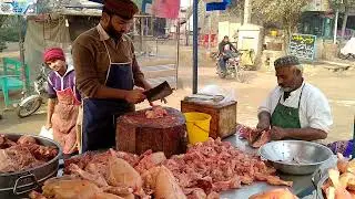 Chicken cutting style || how to cut whole chicken into pieces indian style