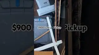 $900 Monday Junk Pickup #trashpicker #junkcleanup #trashpicking #