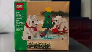 Lego Christmas #40571 Wintertime Polar Bears set review! ( 2023 )