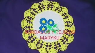 PUNTILLA #  186 PARA ZURDOS (BORDADOS Y TEJIDOS MARYKU)
