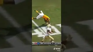 Scoop-n-score TD by Georgia Tech&rsquo;s Jordan Domineck 🤯 | #Shorts