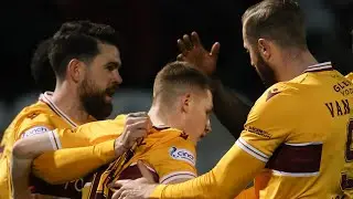 Ross Tierney scores his first Motherwell goal v St Mirren