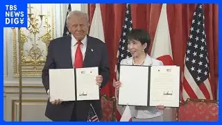 日米首脳会談　80兆円規模の対米投資文書に署名　午後はマリーンワンに同乗&rarr;横須賀基地で空母視察｜TBS&nbsp;NEWS&nbsp;DIG