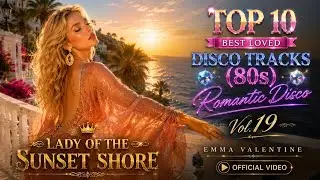 10 Best Loved Disco Tracks (80s) | Romantic Disco Vol.19 (Official Video) - Lady of the Sunset Shore
