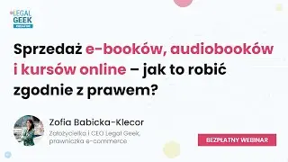 Sprzedaż e-booków, audiobooków i kursów online – jak to robić zgodnie z prawem?