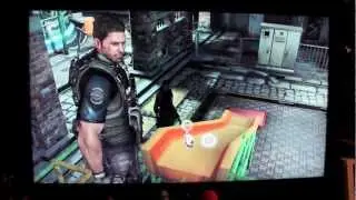 Resident Evil 6 Chris Redfield slide