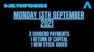 3 Dividend Payments - UPS, AVAL, RTX. I added a new UK stock to the mix too = RSW