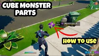 *NEW* CUBE MONSTER PARTS + HOW TO USE THEM (FORTNITE SEASON 8 UPDATE!)