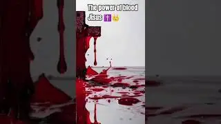 the power of blood Jesus ✝️👑