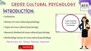 Cross Cultural Psychology in Urdu & Hindi | History of Cross Cultural Psychology