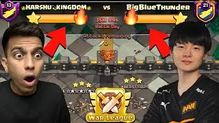 Playing CWL with World&rsquo;s best player to become RANK 1 in Clash of Clans