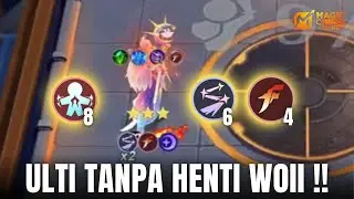 LAWAN BARU JALAN, KADITA SUDAH ULTI LAGI? KADITA BINTANG 3 CRYSTAL KOF OP PARAH 🔥 MAGIC CHESS GO GO