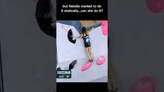 BETA BREAK - Natalia Grossman's static method #ifsc #bouldering