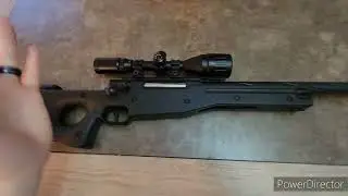 SSG96 REVIEW AND SHOOTING TEST - .49 gram bb - m220 spring
