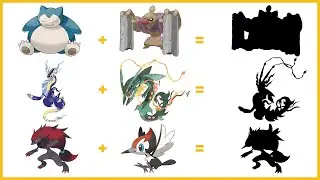Pokemon Fusion Compilation #68 | pikipek | zoroark | mega rayquaza | miraidon | conkeldurr | snorlax