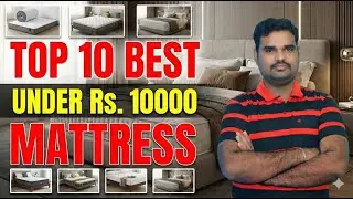✅ Top 10 Best Mattress Under Rs.10K In India 2026 With Price |Cushioned Mattress Review & Comparison