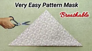 VERY EASY ✅✅ | DIY Breathable Face Mask | Face Mask Sewing Tutorial | How to make Face Mask at Home