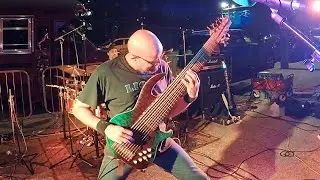 Snakes of Medusa Live at DUSK featuring 9 string Conklin bass. Bringing Bass back to Metal