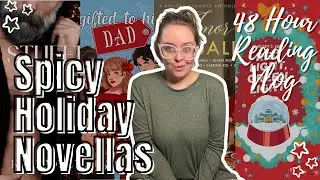 Я прочитала 3,5 пикантных рождественских романа за 48 часов 🔥🎄 | видеоблог о чтении