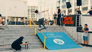 Visit Estonia Skateboarding Jams at Simple Session (2022)