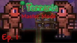 Terraria 1.4 Master Mode: Humble Beginnings and totally didnt unalive (ep. 1)
