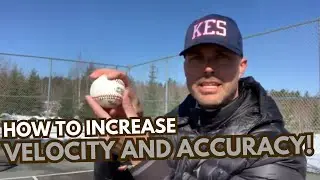 Pitching Drill: Four Seam Grip: Maximize spin rate, increase velocity