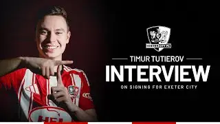 💬 Timur Tutierov on joining City on loan | Exeter City Football Club