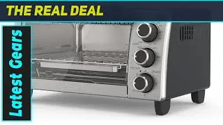 BLACK DECKER 4-Slice Toaster Oven: Perfect for Small Kitchens?