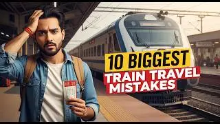 10 Biggest Train Travel Mistakes in India 😱 | Railway Rules Nobody Tells You! #traintravel #facts