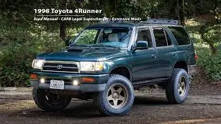Supercharged 3rd Gen: 1998 Toyota 4Runner 5spd Tour & Drive