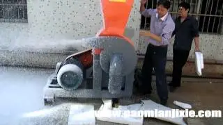 EPS Foam Shredder High throughput