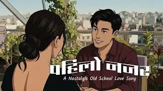 Pahilo Najar (पहिलो नजर) - Bidyut Chetry | New Nepali Love Song | Official Lyrical Video