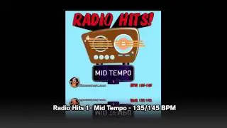 Radio Hits 1 Mid Tempo CD // Fitness Beat