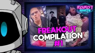 Public Freakouts Compilations 2022 #1 - Robot Reacts