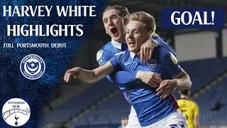 Harvey White Full Debut for Portsmouth