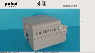 puhui lead- free reflow oven T-937 stand alone operation