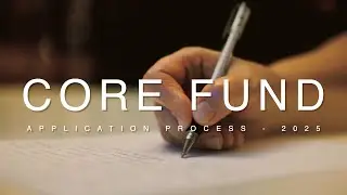 Core Funding Scheme 2025 - How to Apply