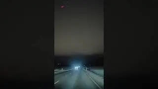 Night POV Drive ❄️ | Calm Winter Road