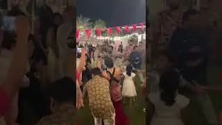 #rajamouli Dancing #aayudhapooja #devara at Sri Simha Wedding #ssrajamouli #jrntr