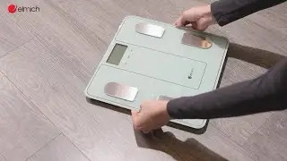 Hướng dẫn sử dụng C&acirc;n điện tử sức khỏe Elmich ESE-9171: Ghi nhớ th&ocirc;ng tin 12 người d&ugrave;ng ch&iacute;nh x&aacute;c