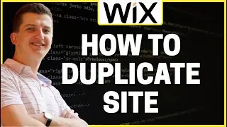 How To Duplicate Site In Wix