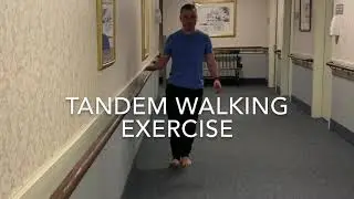 Tandem walking exercise to improve balance (and pass a sobriety test)