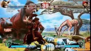 SSFIV ENDLESS BATTLE MATCH JR RODRIGUEZ ( AKUMA ) VS roman4328 ( ZANGIEF ) ON PS3 GAME 3