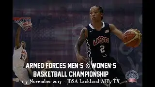 Marines vs Air Force - 2017 Armed Forces Sports Men's Basketball
