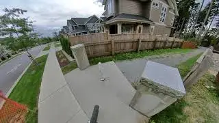 Down smiling Creek upper neighborhoods of Burke Mtn Port Coquitlam BC Canada!